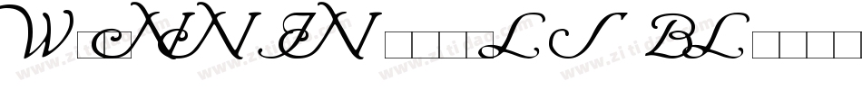 Wrenn Initials Blocked字体转换
